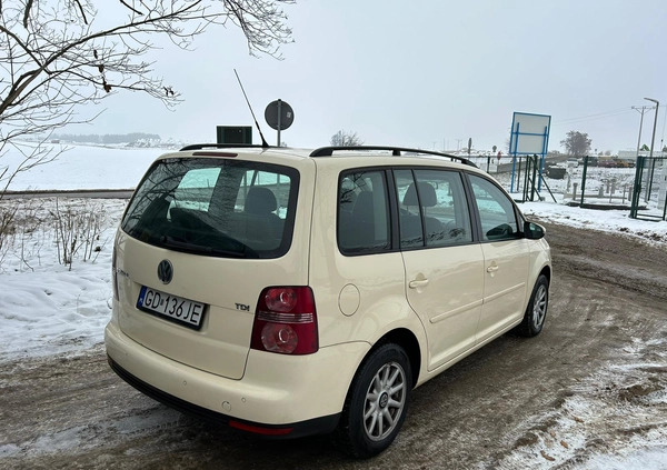 Volkswagen Touran cena 11900 przebieg: 193000, rok produkcji 2010 z Bukowno małe 46